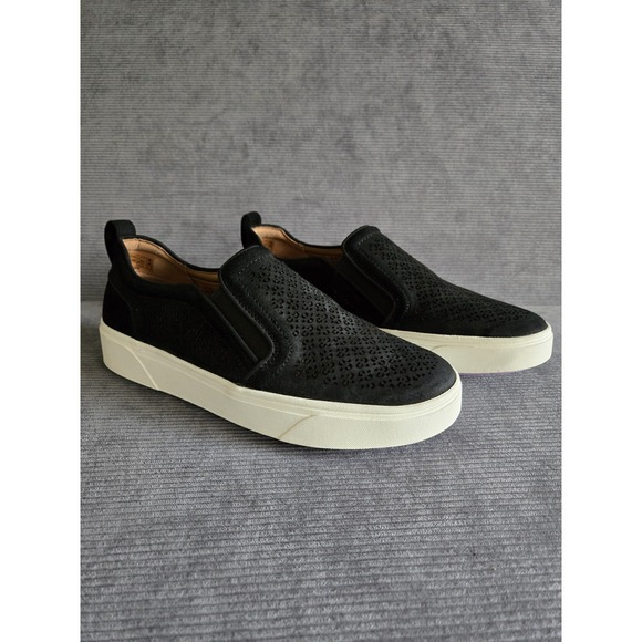 Vionic Kimmie Perf Slip-On Sneaker Black Suede Women's Size 7.5 - Picture 6 of 8